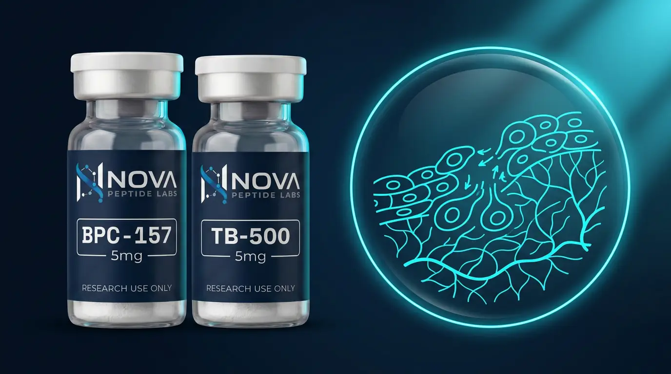 BPC-157 vs TB-500 : comparaison pour la recherche tissulaire